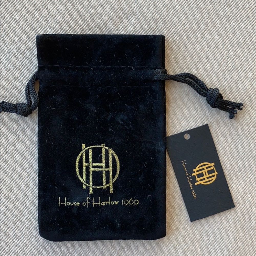 House of Harlow 1960 Double Starburst Necklace - Picture 2 of 12